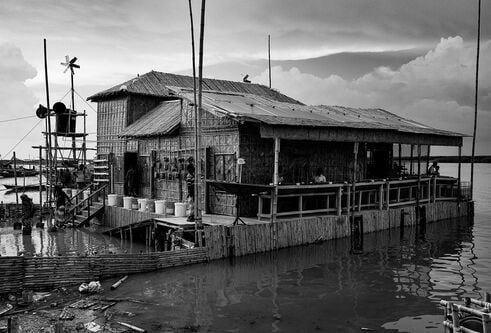 Floating house