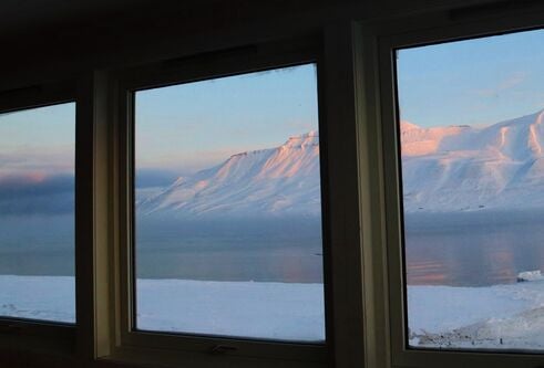 a view of mountains