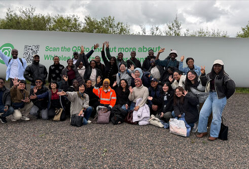 A group of students from the Centre for Energy, Petroleum and Mineral Law and Policy (CEPMLP) at the University of Dundee engaged in an immersive experiential learning excursion to Whitelee Windfarm near Glasgow, Europe's premier onshore wind facility
