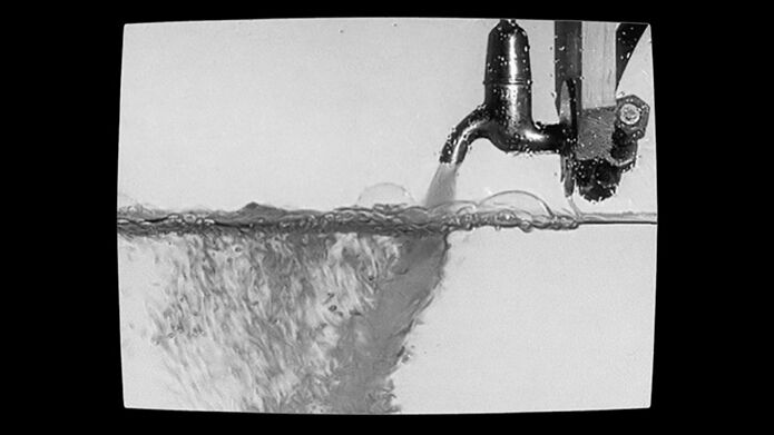 tap turned on