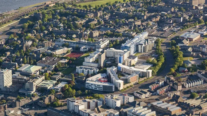 Dundee from the sky