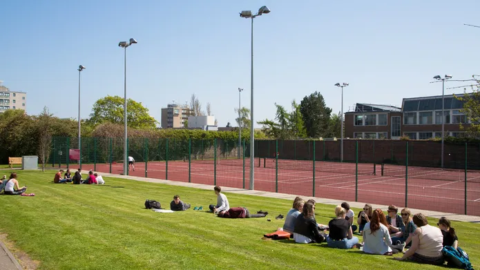 Tennis courts